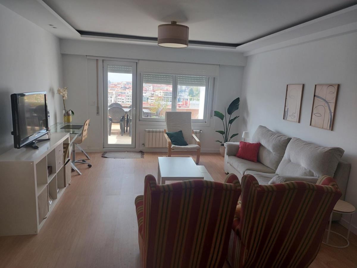 דירות ויגו Atico Con Terraza מראה חיצוני תמונה