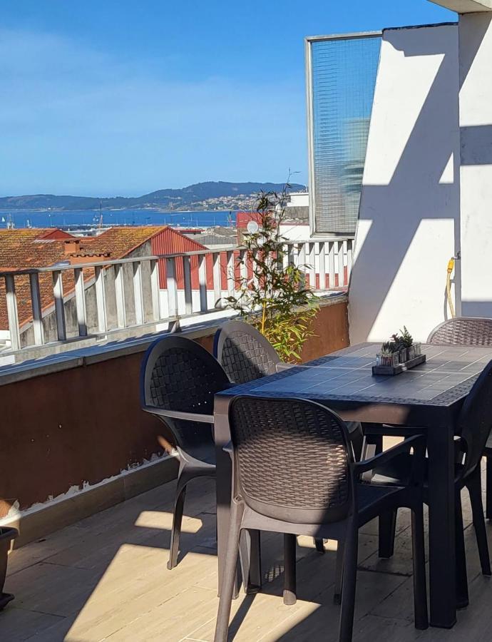 דירות ויגו Atico Con Terraza מראה חיצוני תמונה