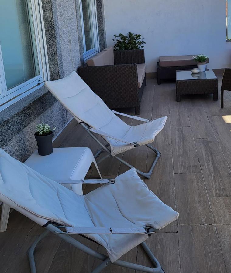 דירות ויגו Atico Con Terraza מראה חיצוני תמונה